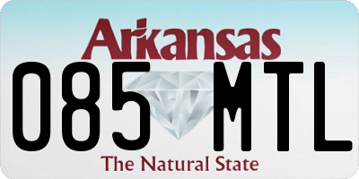 AR license plate 085MTL