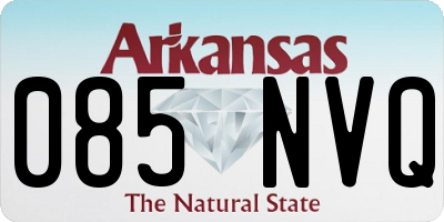 AR license plate 085NVQ