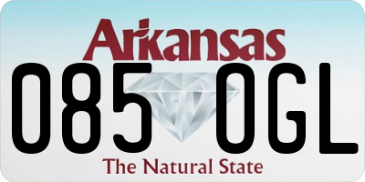 AR license plate 085OGL