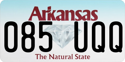 AR license plate 085UQQ