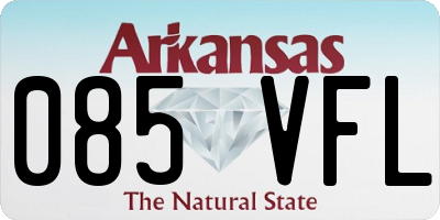 AR license plate 085VFL