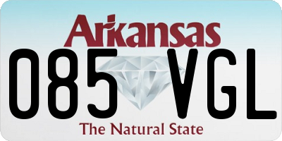 AR license plate 085VGL
