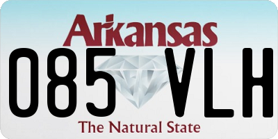 AR license plate 085VLH