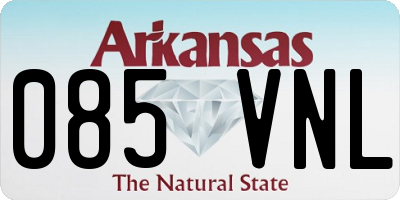 AR license plate 085VNL