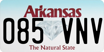 AR license plate 085VNV