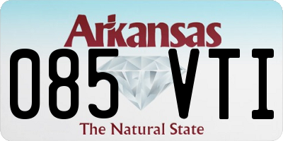 AR license plate 085VTI