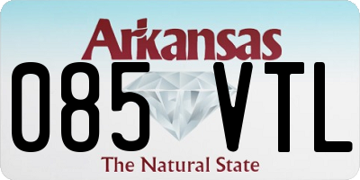 AR license plate 085VTL