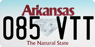 AR license plate 085VTT