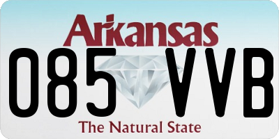 AR license plate 085VVB