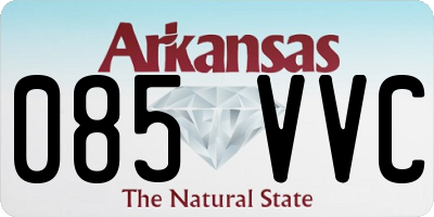 AR license plate 085VVC