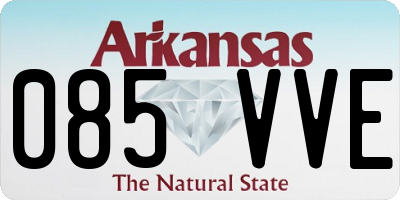 AR license plate 085VVE