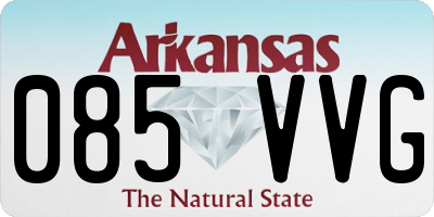 AR license plate 085VVG