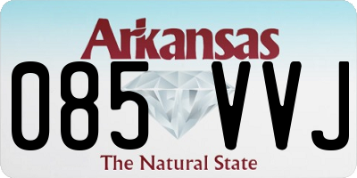AR license plate 085VVJ