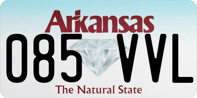 AR license plate 085VVL