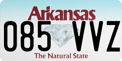 AR license plate 085VVZ