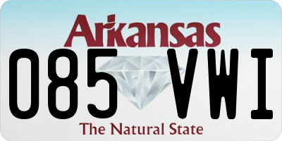 AR license plate 085VWI