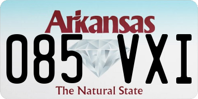 AR license plate 085VXI