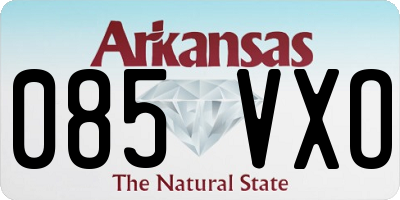 AR license plate 085VXO