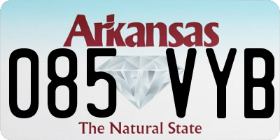 AR license plate 085VYB