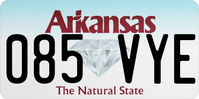 AR license plate 085VYE