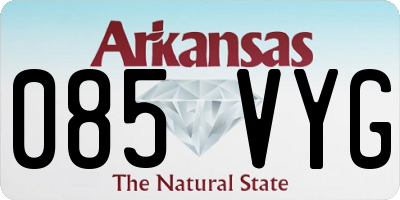 AR license plate 085VYG