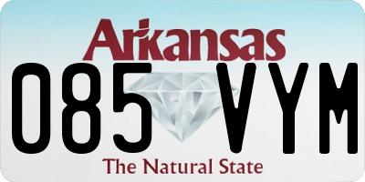 AR license plate 085VYM