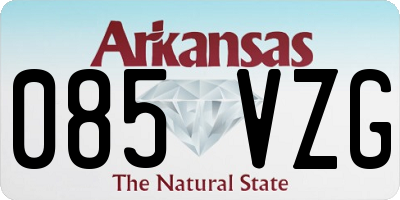 AR license plate 085VZG