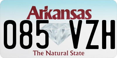 AR license plate 085VZH