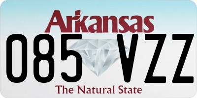 AR license plate 085VZZ