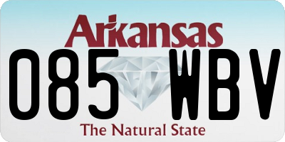 AR license plate 085WBV