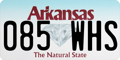 AR license plate 085WHS