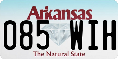 AR license plate 085WIH