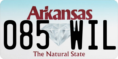 AR license plate 085WIL