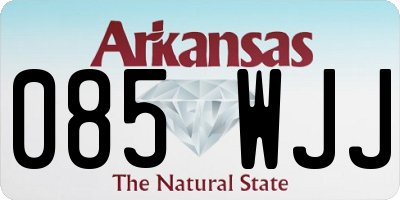 AR license plate 085WJJ