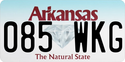 AR license plate 085WKG