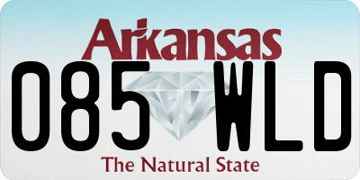 AR license plate 085WLD