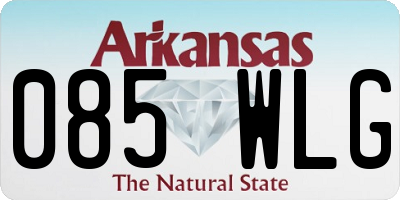 AR license plate 085WLG