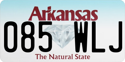 AR license plate 085WLJ