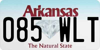 AR license plate 085WLT