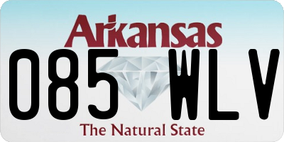 AR license plate 085WLV