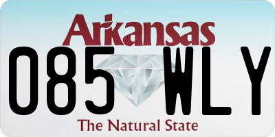 AR license plate 085WLY