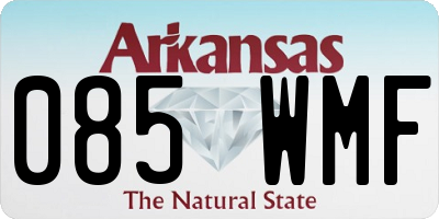 AR license plate 085WMF