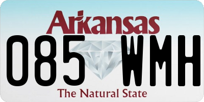 AR license plate 085WMH