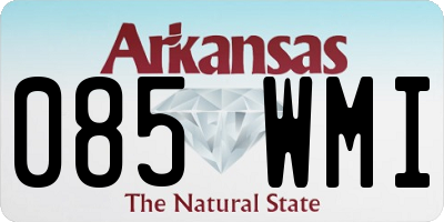 AR license plate 085WMI