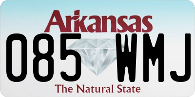 AR license plate 085WMJ