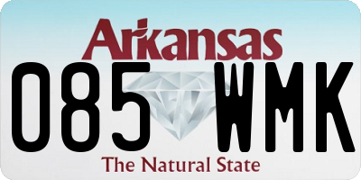 AR license plate 085WMK
