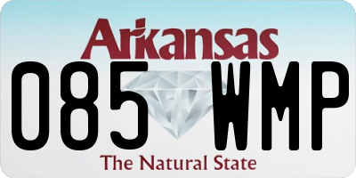 AR license plate 085WMP