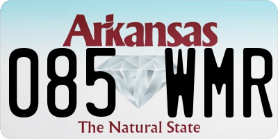 AR license plate 085WMR