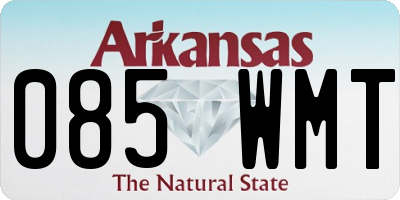 AR license plate 085WMT