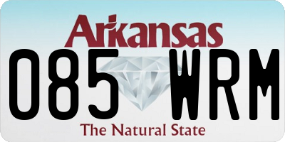 AR license plate 085WRM